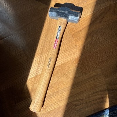 Vaughan Sdf48 Engineer Hammer, Hickory/Stl, 3 Lb, 16 In  old new stock  vintage