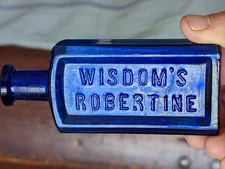 Cobalt Blue Wisdoms Robertine Western Bottle Portland Oregon
