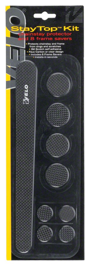 Защитный комплект для цепи Velo StayTop с накладками для защиты рамы из искусственного карбона 3290₽