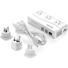 BESTEK 200W Step-Down Transformer Travel Converter 240V 230V 220V to 100V 200W