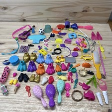 Barbie Accessories Lot Medical Sport Brushes Combs Guitar More