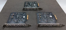 LOT OF 3 Sonnet pcb-usb31-pro-pcie-x3 Allegro Pro TYPE USB C CARD