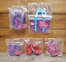 New Sealed My Life Doll Glitter Shoes, Flip Flops, Sandals, Jelly Tote Purse