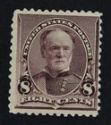 CKStamps: US Stamps Collection Scott#225 8c Sherman Mint H OG
