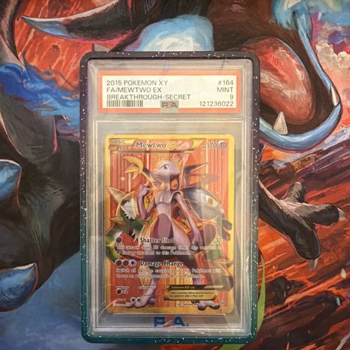 New Listing2015 POKEMON XY BREAKTHROUGH SECRET #164 FULL ART/MEWTWO EX PSA 9