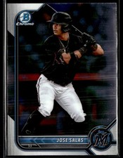 2022 Bowman Draft #BDC-175 Jose Salas Chrome Baseball Card 2903E