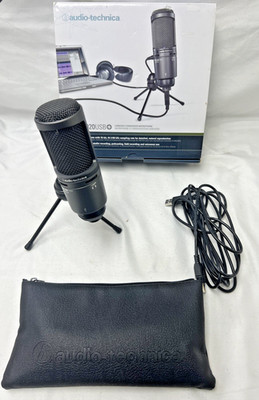 Audio-Technica AT2020 Cardioid Condenser Studio XLR Microphone