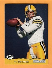 Ty Detmer Green Bay Packers 1993 Pro Set #160 BYU Cougars Brigham Young