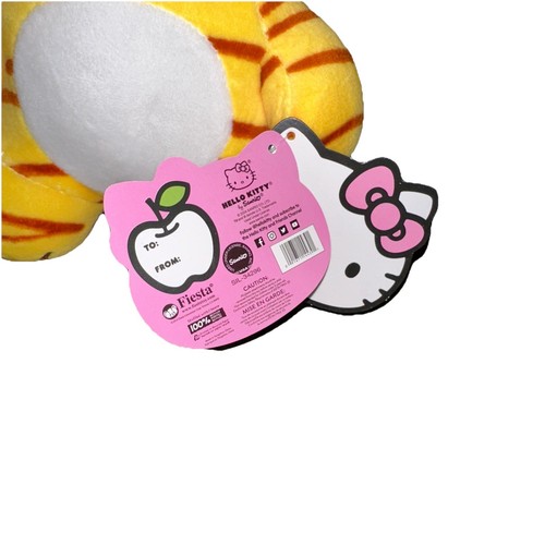Hello Kitty 10 Zoll Tiger Kostüm Zoo Tier Plüschpuppe Stofftier Sanrio Neu mit Etikett - Bild 2 von 6