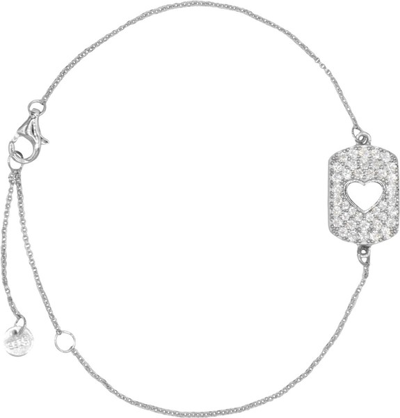 Jacques Lemans - Armband Herz Sterlingsilber Mit Zirkonia - SV-B259A-image