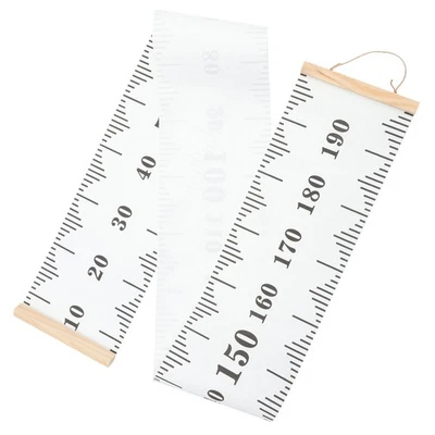 Tableau de croissance des enfants, tableau de mesure de la hauteur en toile, - Photo 1/4