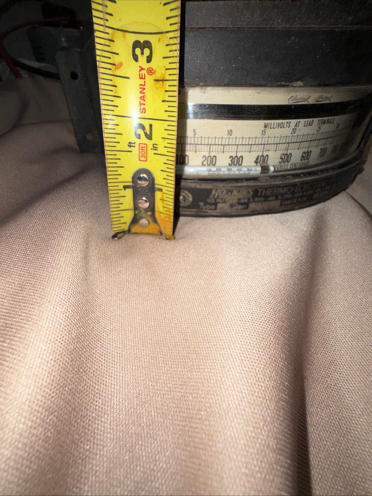 Antique Steampunk Pyrometer