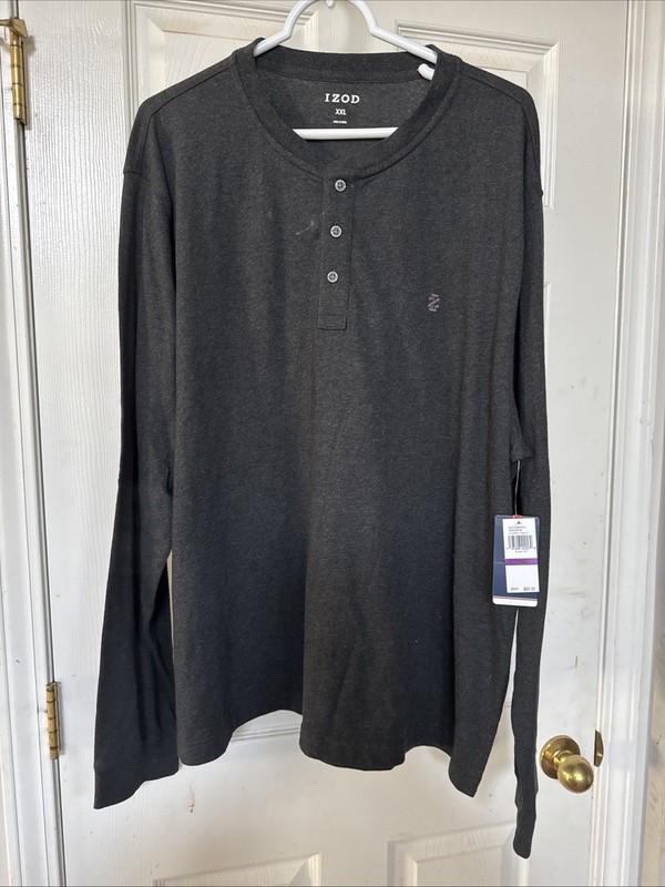 Izod Shirt Grey Size XXL