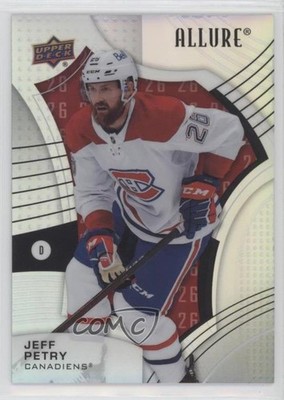 2021-22 Upper Deck Allure Number 32/199 Jeff Petry #50 12v7