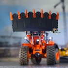 US Stock JDM 198 RTR 1/14 RC Hydraulic Loader ZW370 w/ I6S Radio Sound Light — photo 5