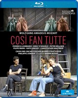 Music Blu-Ray - Wolfgang Amadeus Mozart - Cosi Fan Tutte - C Major -D- Neu