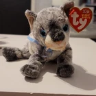 Ty Beanie Babies Frisco Gray Cat Plush Beanbag 2002 Vintage Age 3+