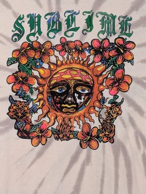 Sublime Men's T-shirt American Ska Punk Band Sublime 40oz To Freedom Sun  #6537