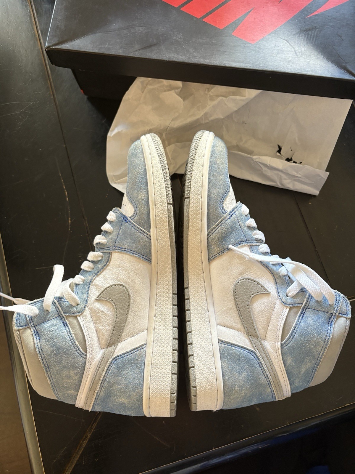 SAOLA Jordan 1 High Hyper Royal taglia 8 5 usa co Ogtto