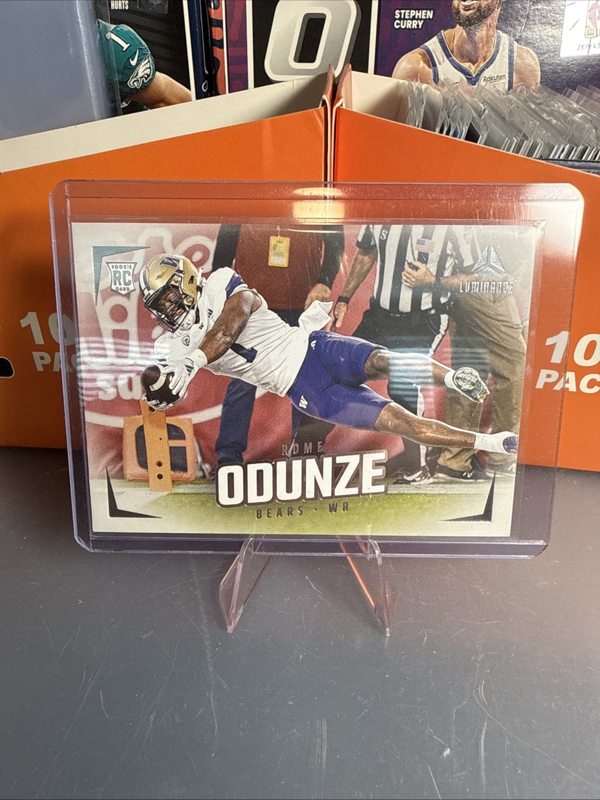 2024 Panini Luminance Rookies Rome Odunze #185 (RC) Bears