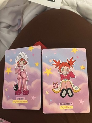 lil peach riot sleep over gigi figures Alarm and Brush Teeth