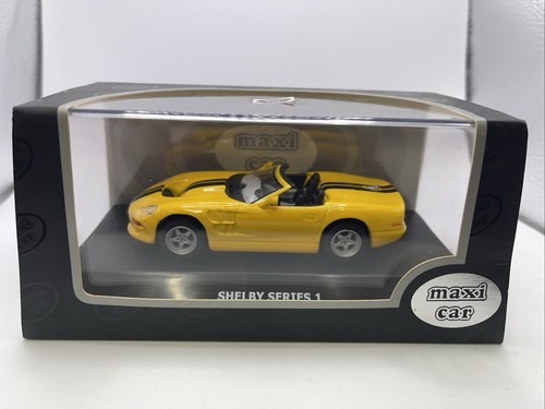 Maxi Cars Shelby series 1 (1/43), with Sleeve, Case & Stand - Picture 1 of 4