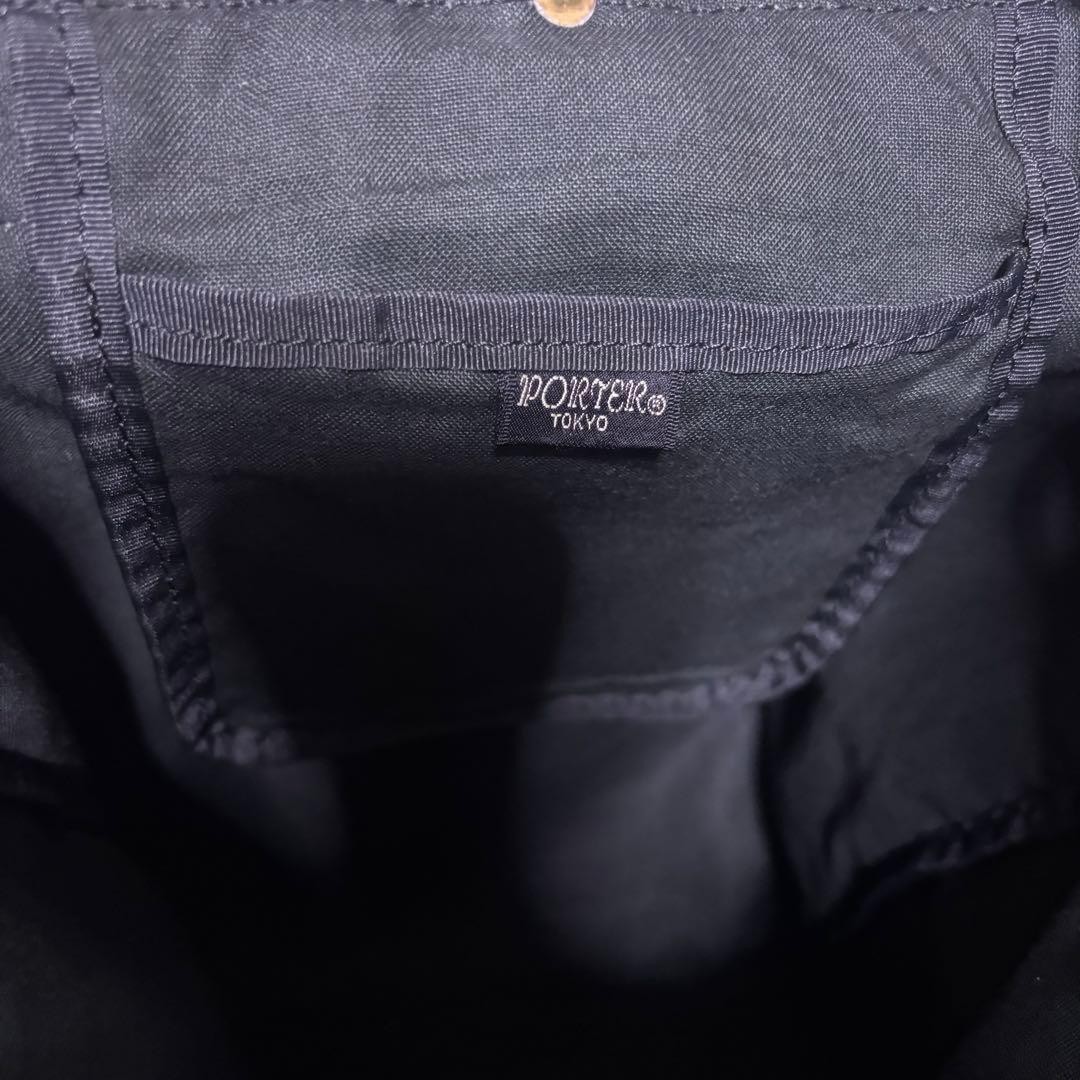 [Extremely Rare] Porter Rucksack Drawstring Leath… - image 15