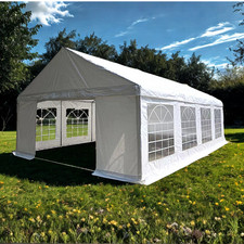 Marquee Gazebo HEAVY DUTY COMMERICAL PE 220gsm 4x6 4x8 5x10 6x12