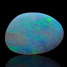 3.00 Cts Australian Fire Opal Cabochon Top Quality Gemstone Natural 20x14x2 mm
