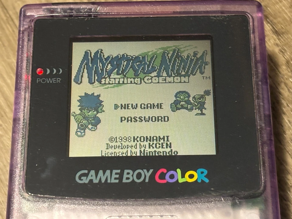 Mystical Ninja Starring Goemon Nintendo Game Boy Cleaned & Tested Authentic - Image 3 of 3