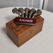 Vintage M. Hohner Trumpet Call Harmonica No.220 M.I. Germany Rare Good Condition