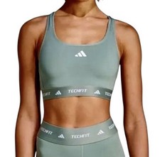 Adidas 3X TechFit Mint Sports Bra! NEW!