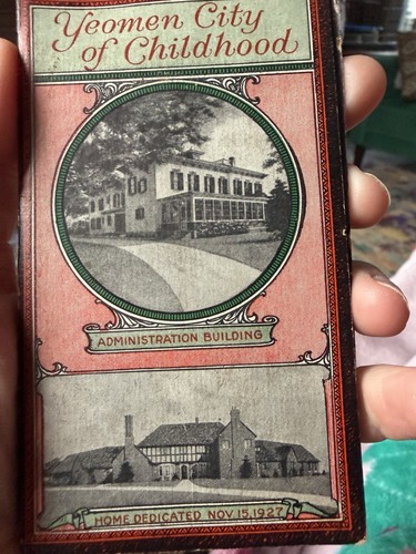 Antique 1929 Brotherhood of American Yeomen Advertising Sewing Needle Book