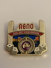 Elks 2017 Convention Reno Lapel Pin P155