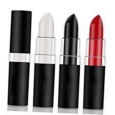 3Pcs Face Paint Stick,Pro Eye 3 Count Pack of 1 Set-3Pcs-Black White Red