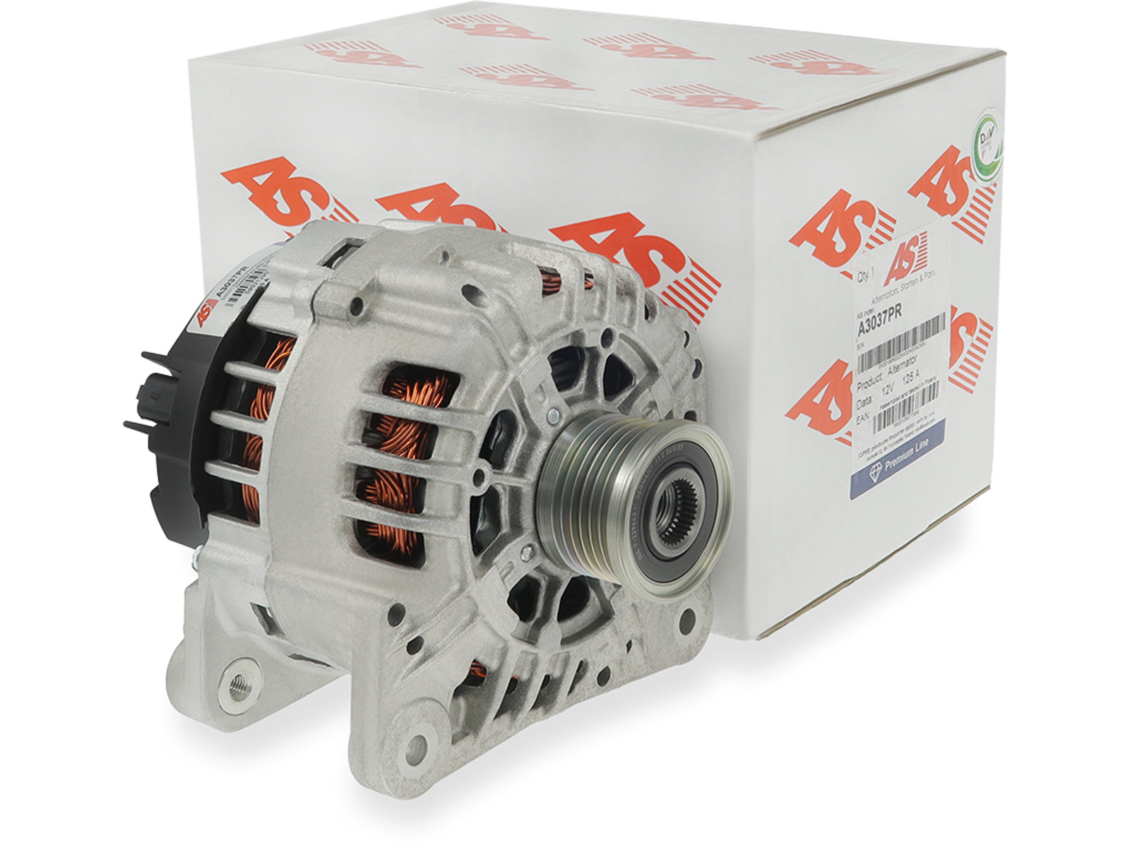 Remanufactured Alternator 12V 125A for RENAULT THALIA VEL 2001-2009 OE DMX142083