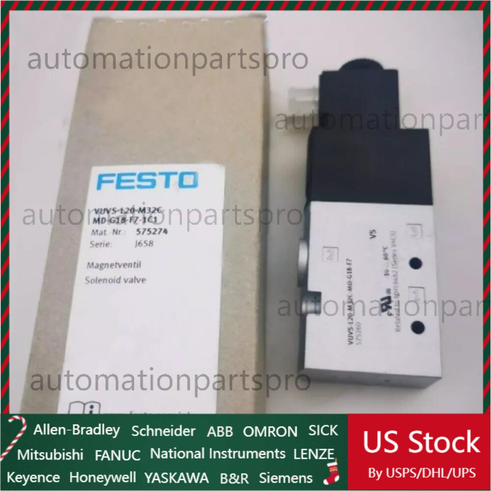 New VUVS-L20-M32C-MD-G18-F7-1C1 Festo 575274 Fast Shipping Solenoid Valve FNFP