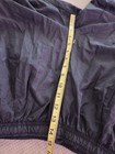 Vintage M Sport Pant Mens Large Black Windbreaker Joggers Ankle Zip — photo 6