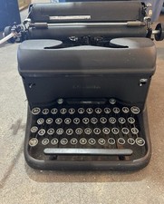 Vintage L.C. Smith Corona Manual Typewriter Silent Secretarial 12 inch 1940s 🔥 thumbnail