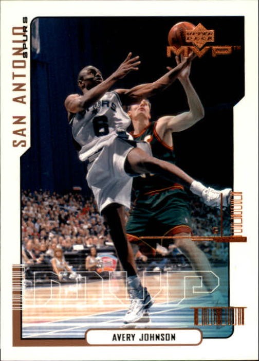 2000-01 Upper Deck MVP #154 Avery Johnson - BSK
