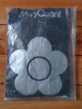 Vintage Mary Quant Highball Metallic Sparkle Tights 1980 - Medium Black