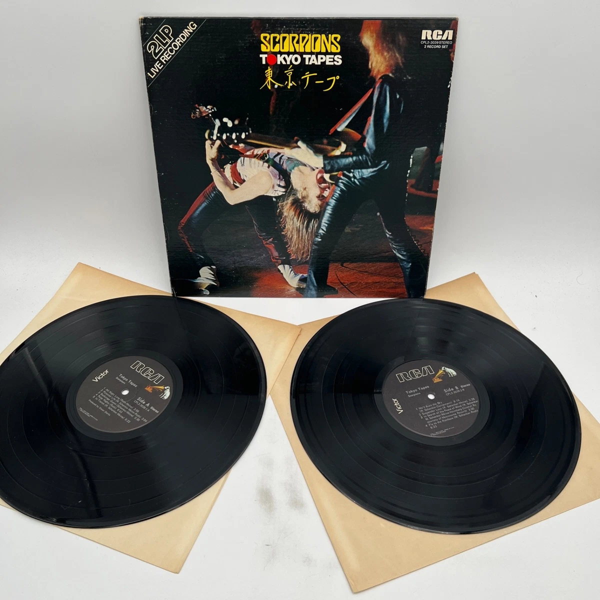 【稀少2枚組LP】スコーピオンズ / HURRICANE（ライブ非公式盤 蝎子双LP 乙烯唱片| eBay