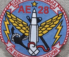 AE-28 Santa Barbara Patch Replenishment Ammo Ship United States Navy Freedom 5x5