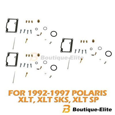 NEW Carburetor Repair Rebuild Kit For 1992-1997 Polaris XLT, XLT SKS, XLT SP
