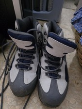 LANDS' END Wanderschuhe Gr. 41,5 – Trekking-Boots – Blau/Grau – Top Sohle