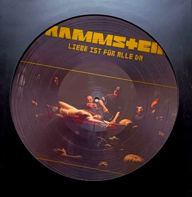 RAMMSTEIN Liebe Ist Fur Alle Da   Picture Disc LIMITED EDITION