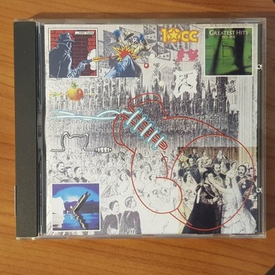 10CC greatest hits 1972-1978 FULL SILVER PDO WGER EX/EX (CD Album, Pop, Mercury)