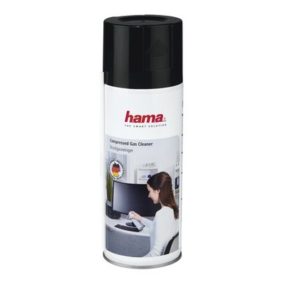 Hama Druckgasspray Reinigungsspray Druckgas 400ml für EDV Büro Geräte PC Drucker