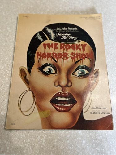 The Rocky Horror Show 1974 Piano Sheet Music Book Piano Vocal Chords Vintage