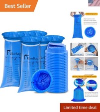 PukeBag Emesis Bag Disposable, 25 Pack Disposable Vomit Bags, Car Sickness Bag,